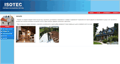 Desktop Screenshot of isotecbg.com